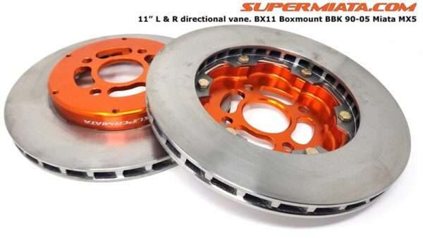 Performance brake discs for Miata MX5.