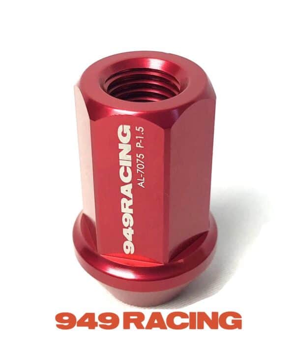Red 949 Racing lug nut