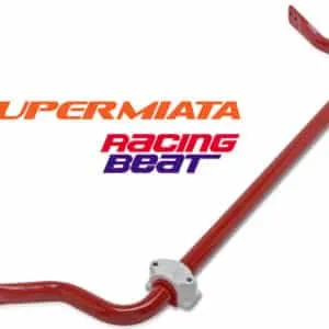 Red Supermiata Racing Beat sway bar.