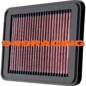 High-performance air filter with 949RACING logo.
